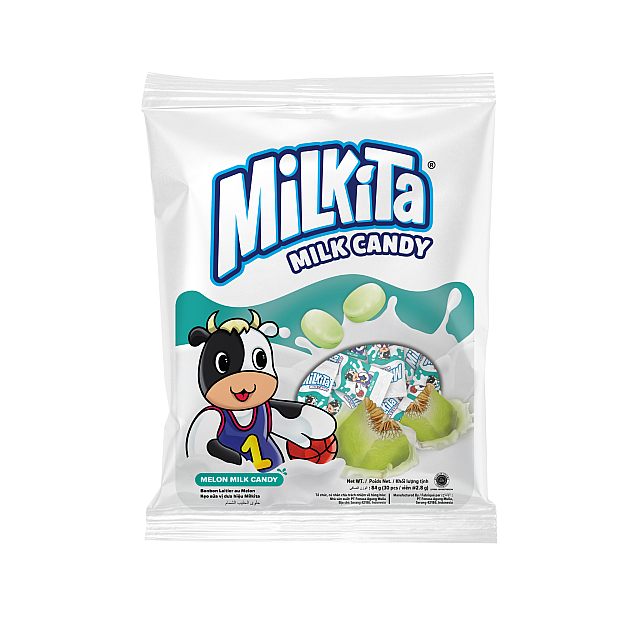 Milkita Melon Milk Candy Bag  30pcs